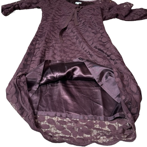 Garnet Hill Boheme Easy Lace Dress size 10 - Picture 4 of 13